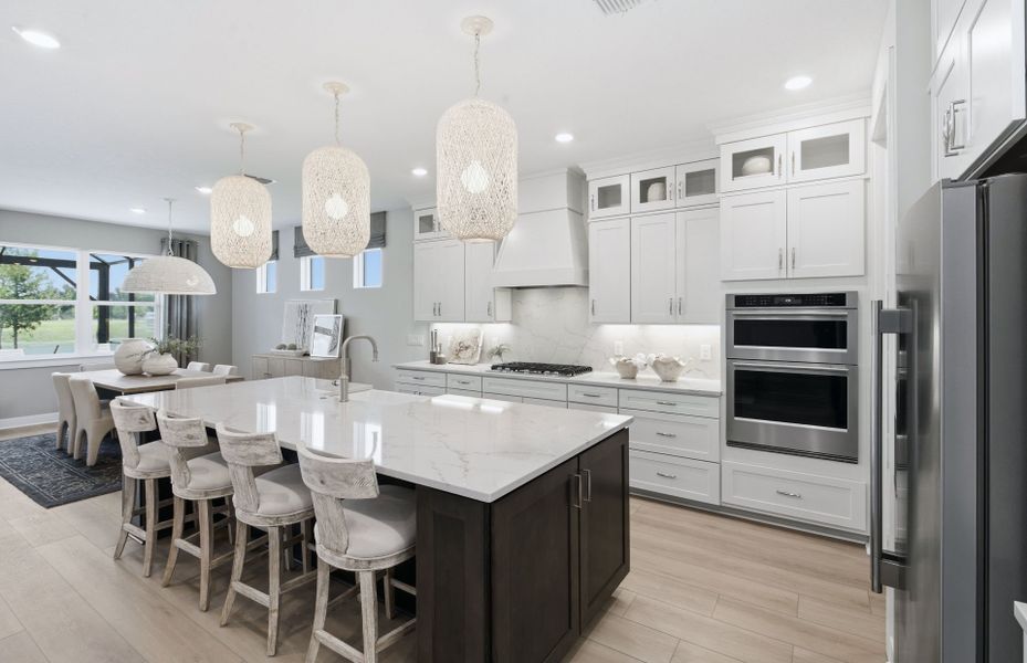 Representative furnished interior of a home built from the Stellar Grand by Del Webb in Del Webb Explore North River Ranch, Parrish (Image 19).