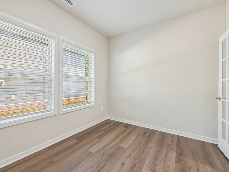 Spacious, unfurnished interior of a new home in Cadence Meadows, Zebulon (Image 14). Spacious, unfurnished interior of a new home in Cadence Meadows, Zebulon (Image 14).