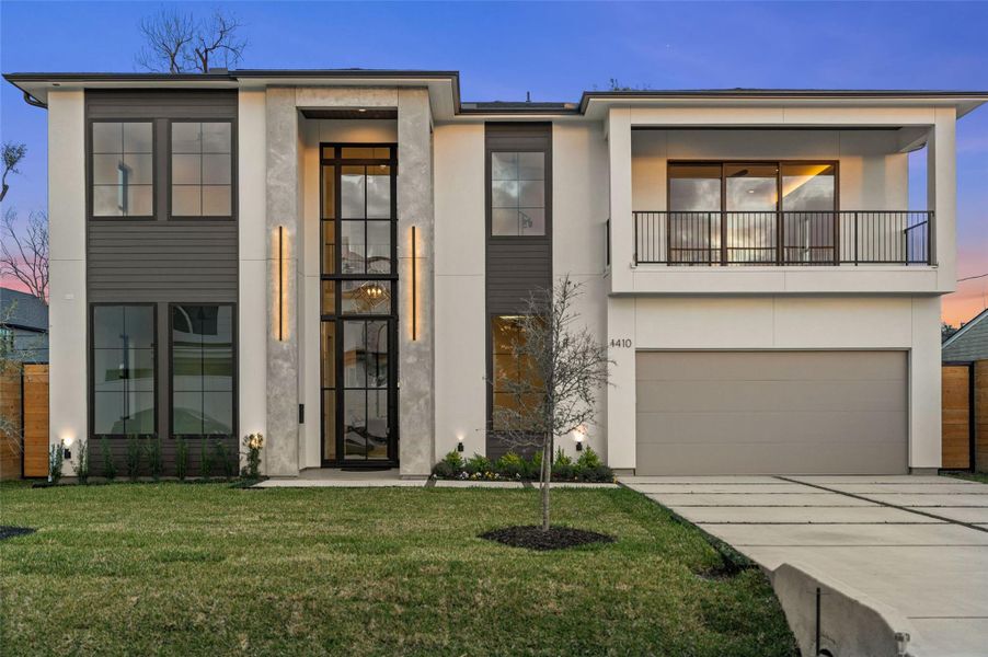 Front exterior of a new home in , Houston, TX, highlighting curb appeal (Image 2). Front exterior of a new home in , Houston, TX, highlighting curb appeal (Image 2).