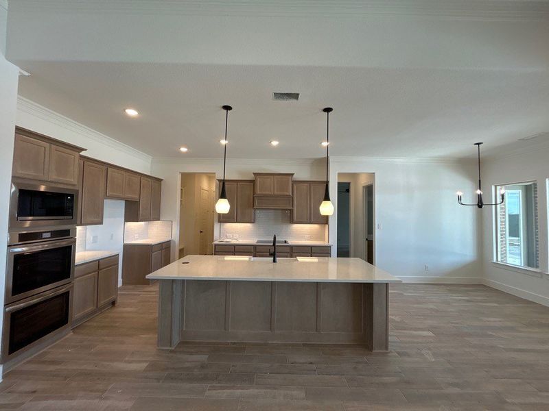 Furnished interior view inside a new home in Creekview Addition, Van Alstyne (Image 4).