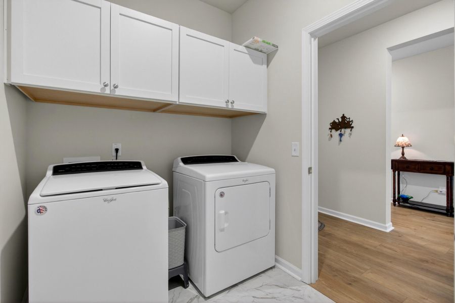 Furnished interior view inside a new home in Horizons at Summers Corner | 55+, Summerville (Image 15).