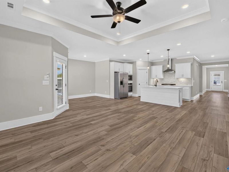 Spacious, unfurnished interior of a new home in Bailey Park, Fayetteville (Image 27). Spacious, unfurnished interior of a new home in Bailey Park, Fayetteville (Image 27).