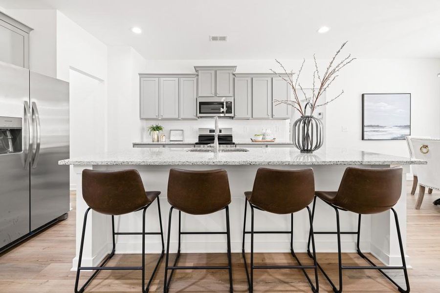 Furnished interior view inside a new home in Sutton's Landing, Statham (Image 14).
