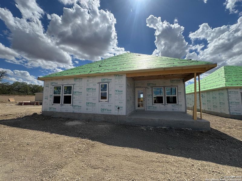 In-progress construction of a new home in The Preserve at the Wilder, Adkins, TX (Image 16).