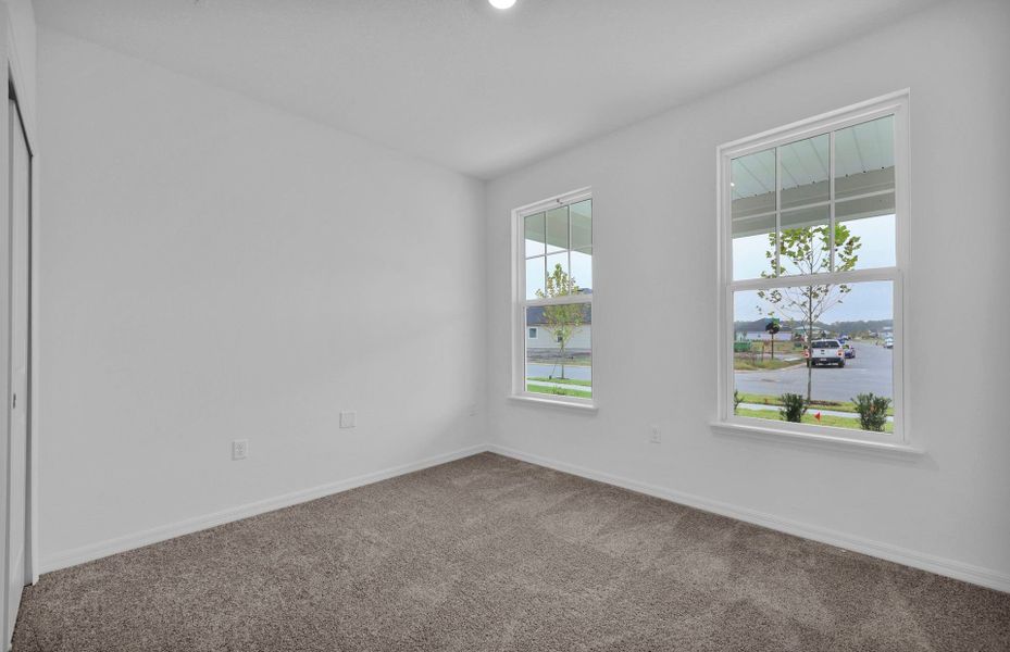 Spacious, unfurnished interior of a new home in Hyland Trail, Green Cove Springs (Image 10). Spacious, unfurnished interior of a new home in Hyland Trail, Green Cove Springs (Image 10).