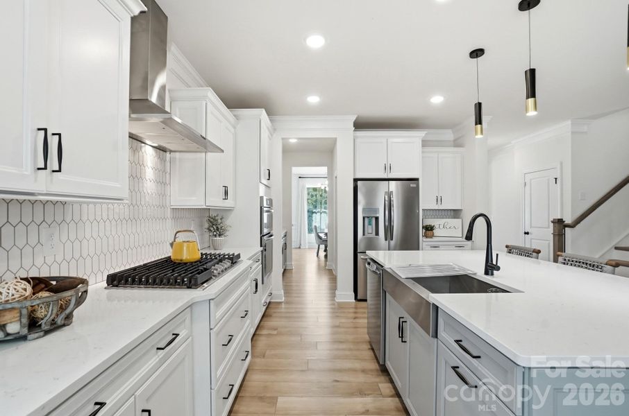 Furnished interior view inside a new home in Summerlin, Mooresville (Image 10).