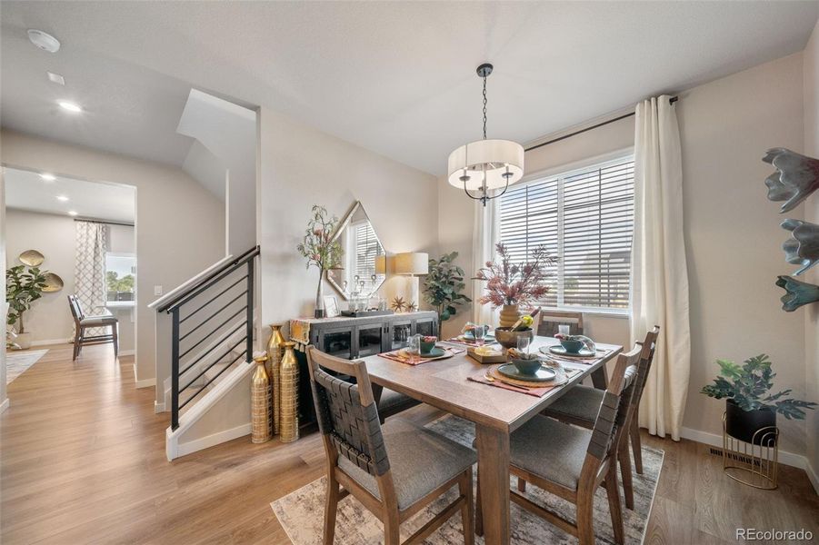 Furnished interior view inside a new home in , Aurora (Image 16).