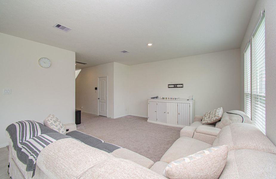 Furnished interior view inside a new home in , Cypress (Image 5). Furnished interior view inside a new home in , Cypress (Image 5).