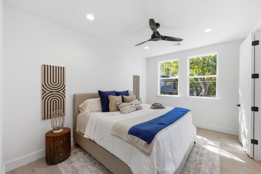 Furnished interior view inside a new home in , Austin (Image 27).