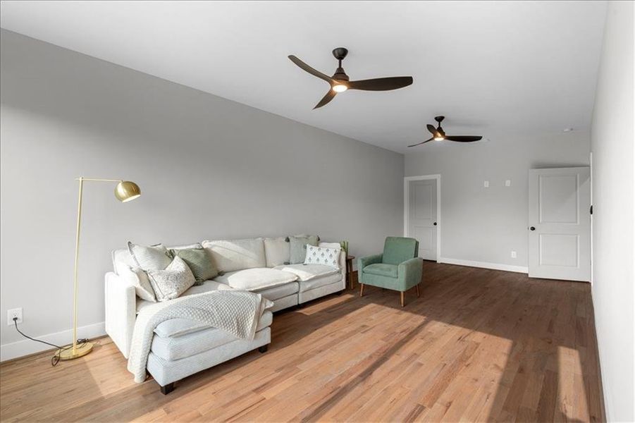 Furnished interior view inside a new home in , Atlanta (Image 29).