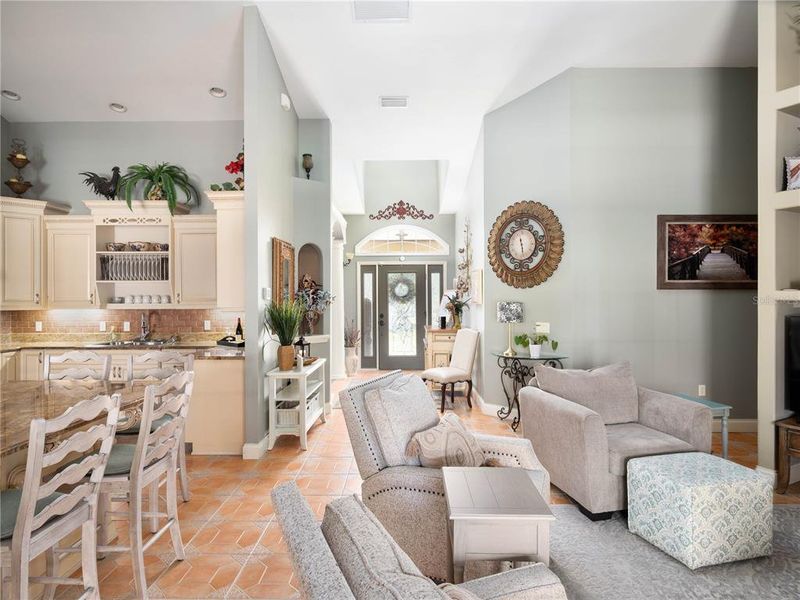 Furnished interior view inside a new home in , Ocklawaha (Image 11).
