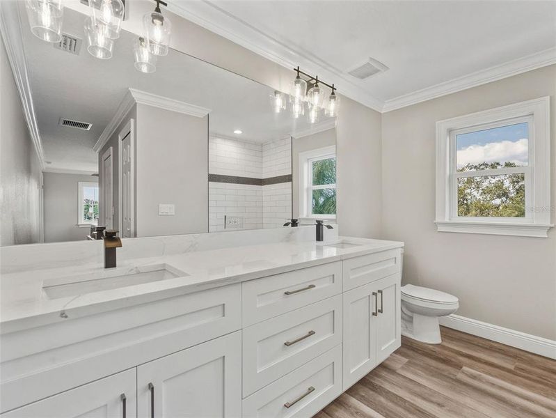 Furnished interior view inside a new home in , Tampa (Image 16). Furnished interior view inside a new home in , Tampa (Image 16).