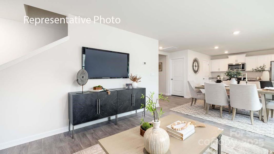 Furnished interior view inside a new home in Cramer Estates, Gastonia (Image 8).
