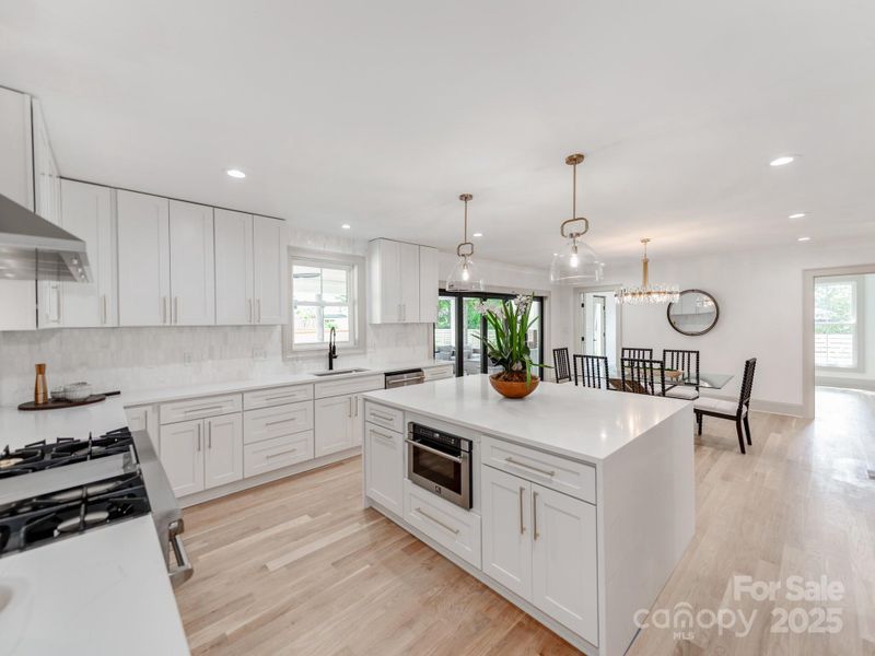Furnished interior view inside a new home in , Charlotte (Image 9).