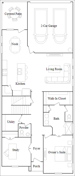 Image 26 representing the Laredo by Lennar in Wildflower Ranch: Lonestar Collection, Fort Worth, TX.