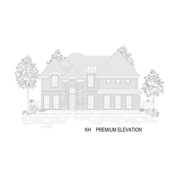 Representative rendering of the exterior for the Stonehaven 2FS by First Texas Homes (Image 23). Representative rendering of the exterior for the Stonehaven 2FS by First Texas Homes (Image 23).