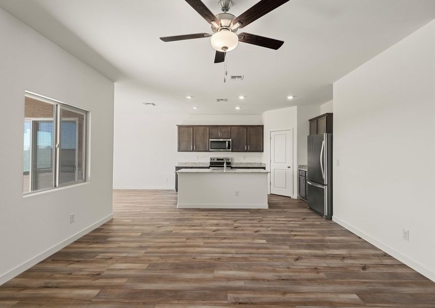 This chef-ready kitchen is ready for you to prepare meals for friends and family.