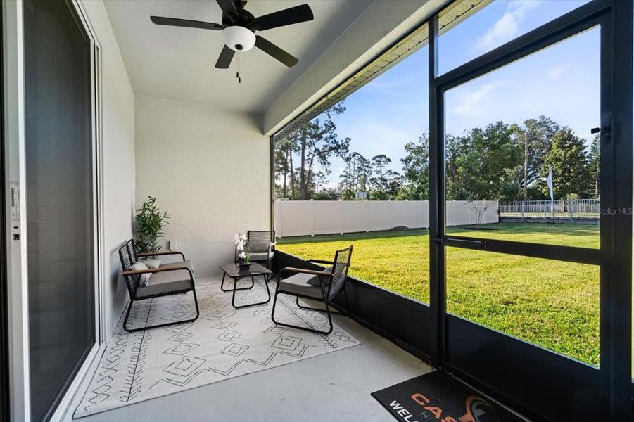 Exterior details and patio area of a home in , Palm Coast (Image 28).
