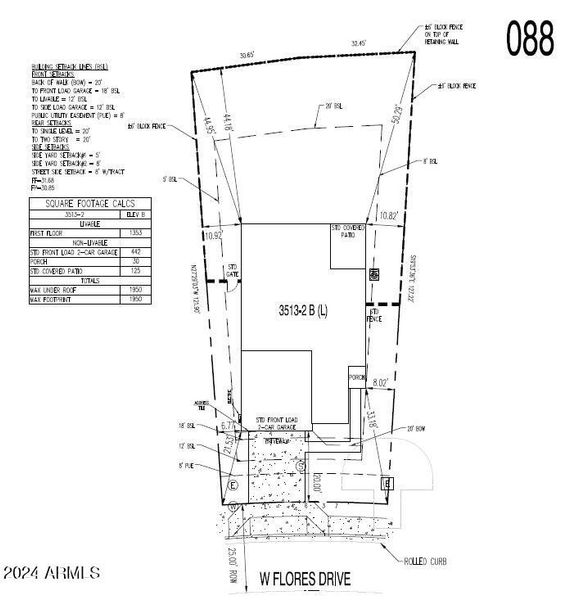 Plot Plan