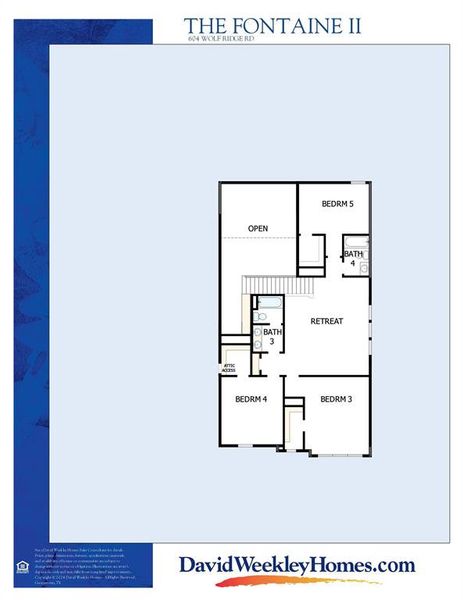 Floor Plan - 2nd Floor