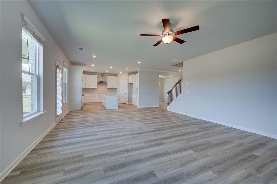 Spacious, unfurnished interior of a new home in Bowers Farm, McDonough (Image 24).