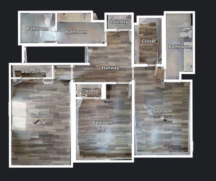 2D floor plan layout of this home in , Houston, TX (Image 6). 2D floor plan layout of this home in , Houston, TX (Image 6).