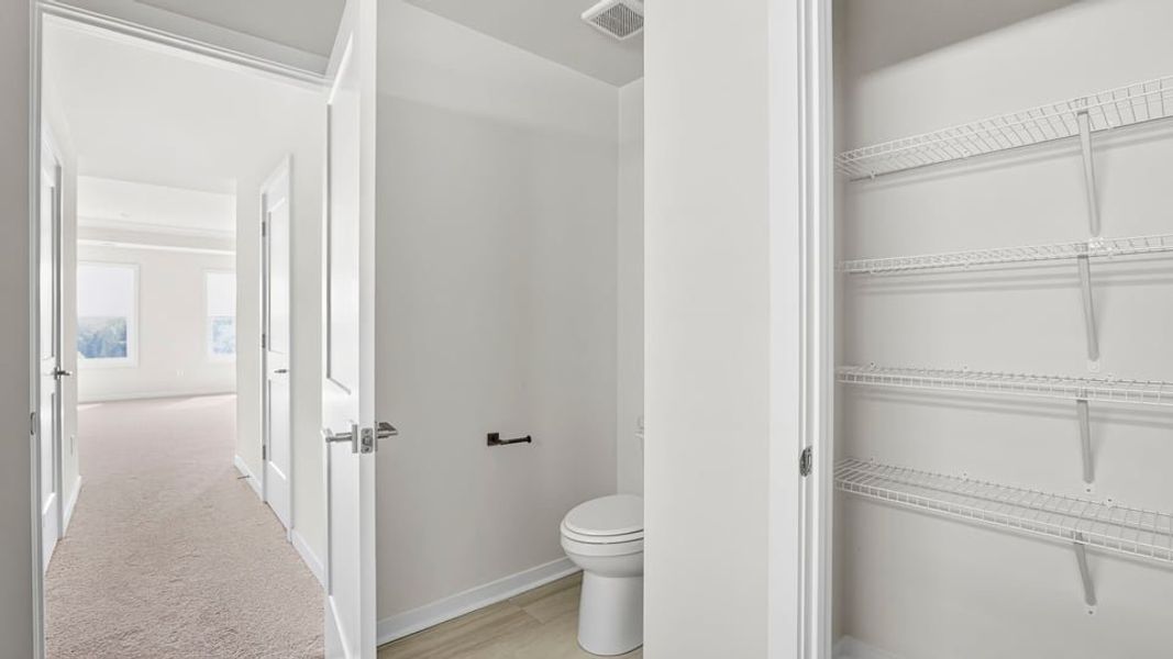 Spacious, unfurnished interior of a new home in Adams Glen, Greenville (Image 38). Spacious, unfurnished interior of a new home in Adams Glen, Greenville (Image 38).