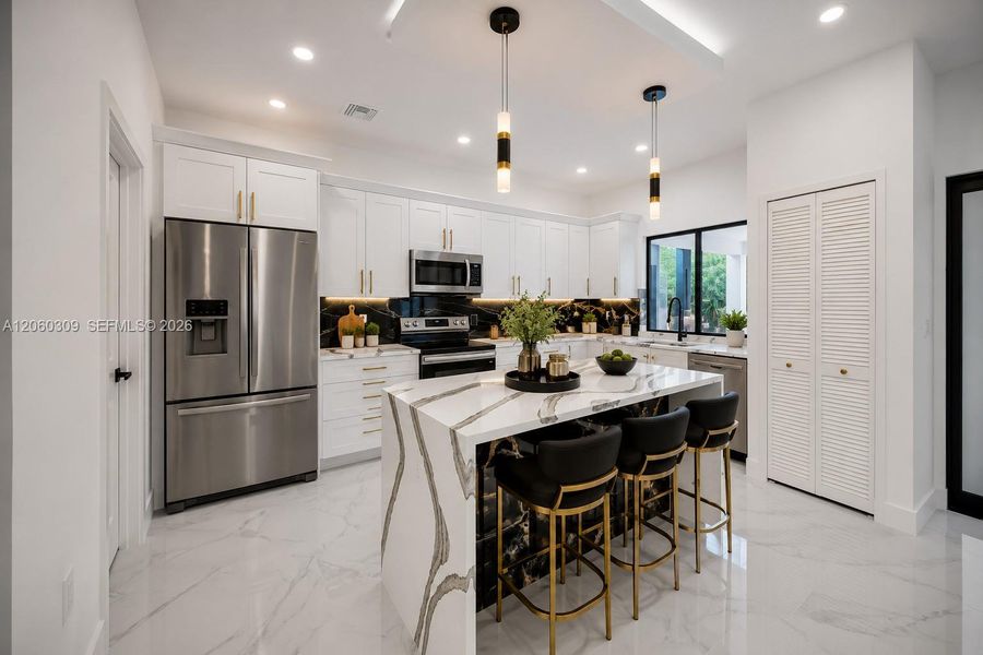 Furnished interior view inside a new home in , Lehigh Acres (Image 16).