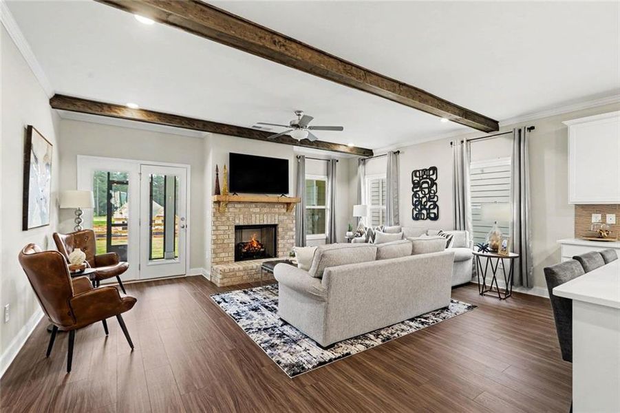 Furnished interior view inside a new home in , Villa Rica (Image 8).