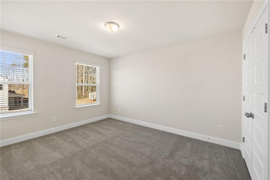 Spacious, unfurnished interior of a new home in Mulberry Summit, Flowery Branch (Image 23). Spacious, unfurnished interior of a new home in Mulberry Summit, Flowery Branch (Image 23).