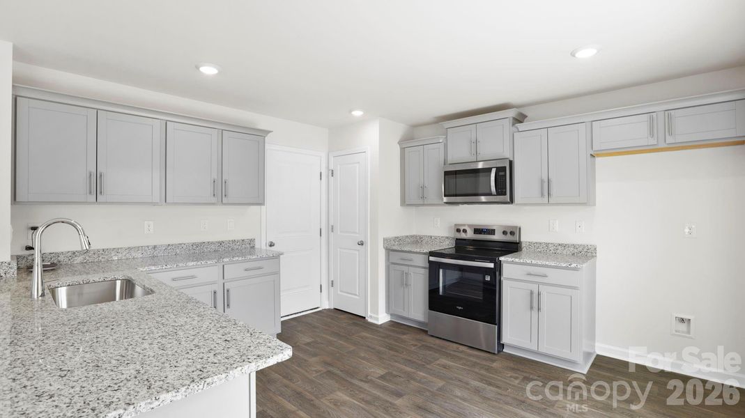 Furnished interior view inside a new home in Wildbrook Village, Waynesville (Image 7).