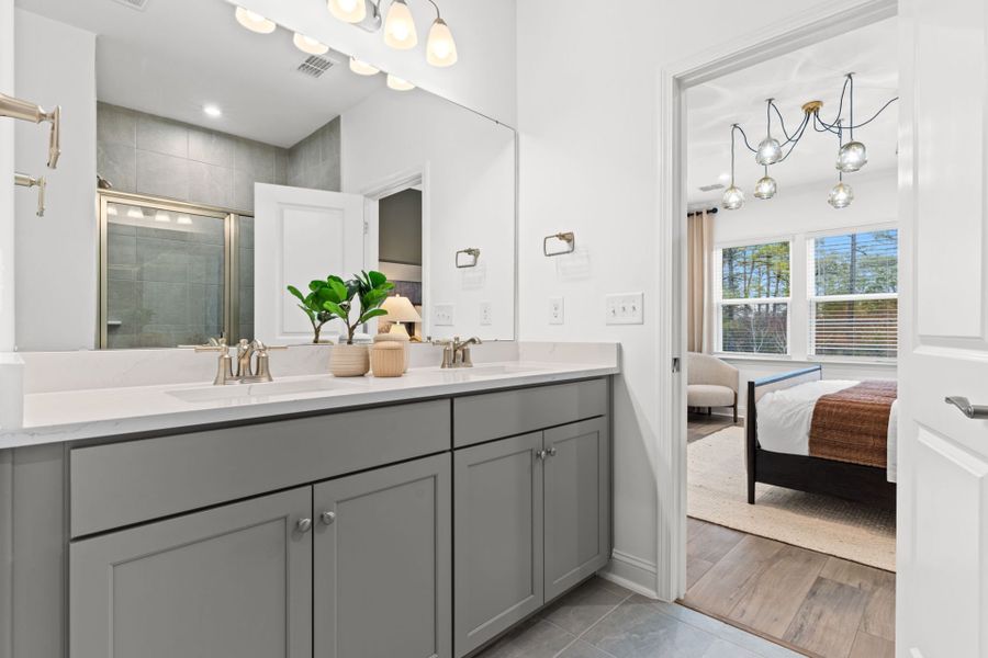 Furnished interior view inside a new home in Southport Meadows, Southport (Image 14). Furnished interior view inside a new home in Southport Meadows, Southport (Image 14).