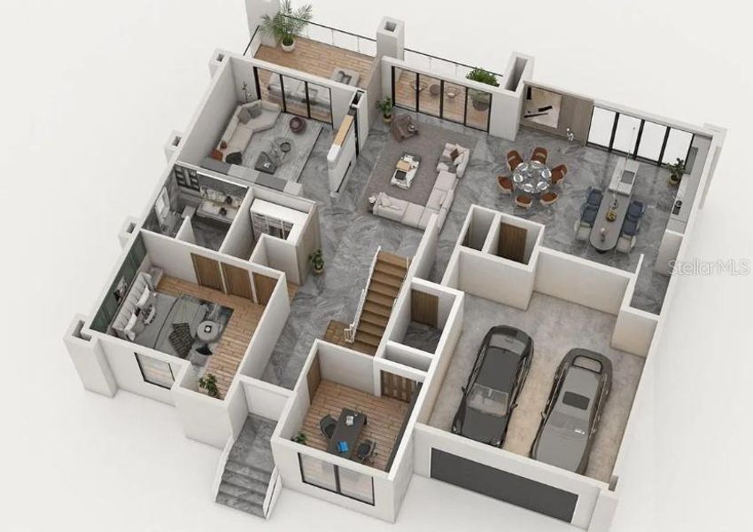 2D floor plan layout of this home in , Tampa, FL (Image 5).