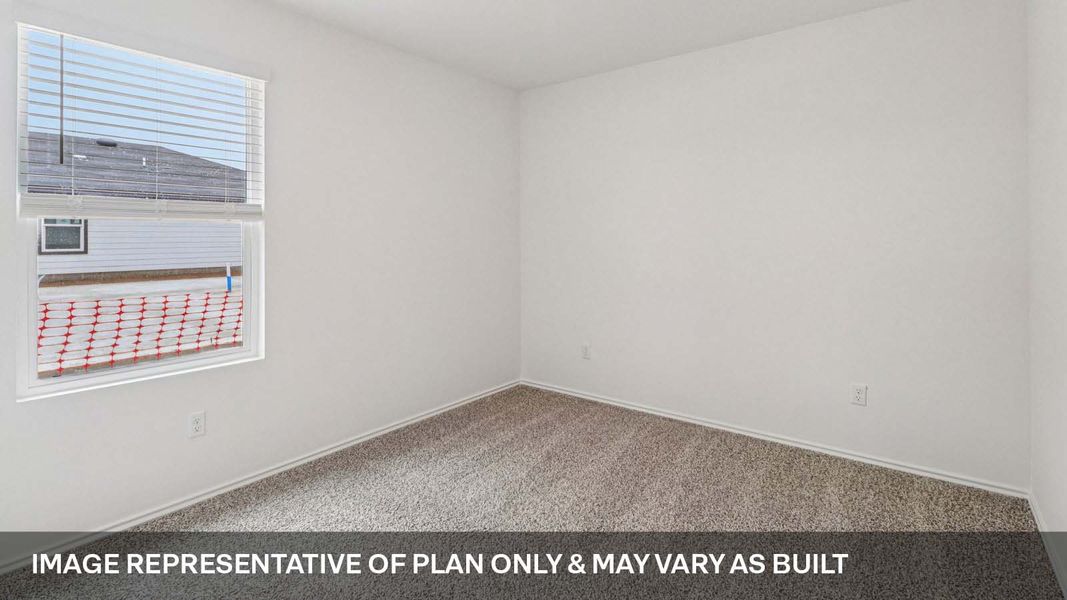 Representative unfurnished interior of a home built from the The Easton by D.R. Horton in Valverde, Bastrop (Image 20).