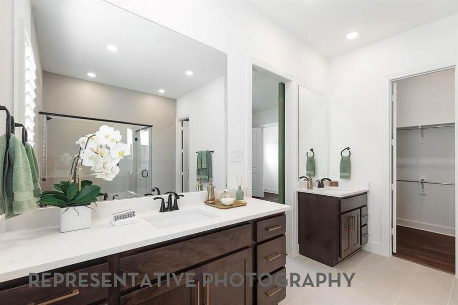 Furnished interior view inside a new home in Goodland, Midlothian (Image 16).