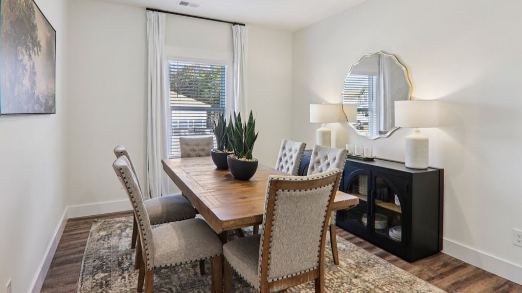 Furnished interior view inside a new home in Fieldcrest Acres, Blountville (Image 16).