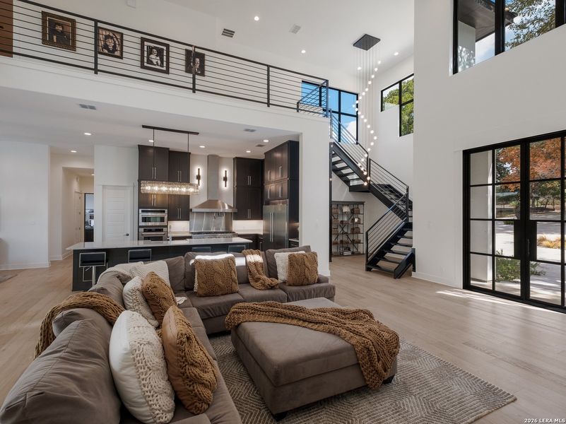 Furnished interior view inside a new home in , Bulverde (Image 16).