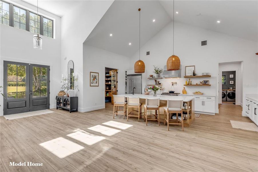 Furnished interior view inside a new home in , Deland (Image 8). Furnished interior view inside a new home in , Deland (Image 8).