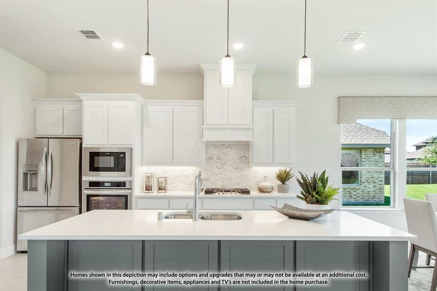 Furnished interior view inside a new home in Devonshire, Forney (Image 11).