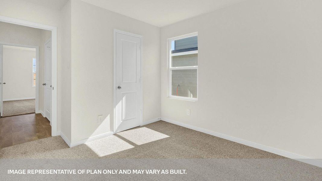 Spacious, unfurnished interior of a new home in Paramount, Kyle (Image 12).