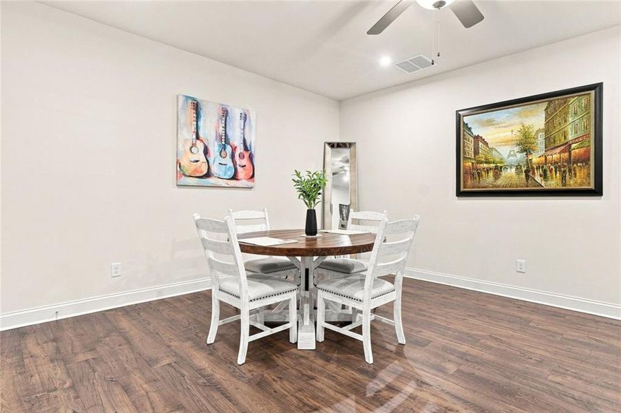 Furnished interior view inside a new home in , Ellijay (Image 39).