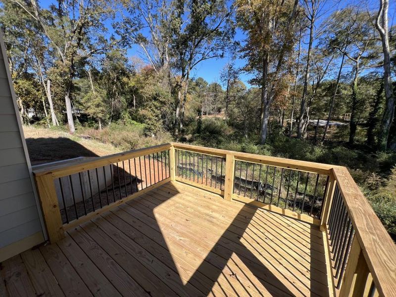 Exterior details and patio area of a home in Red Bird Manor, Jefferson (Image 2).