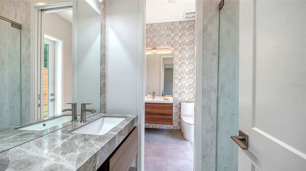 Furnished interior view inside a new home in , Sarasota (Image 9).