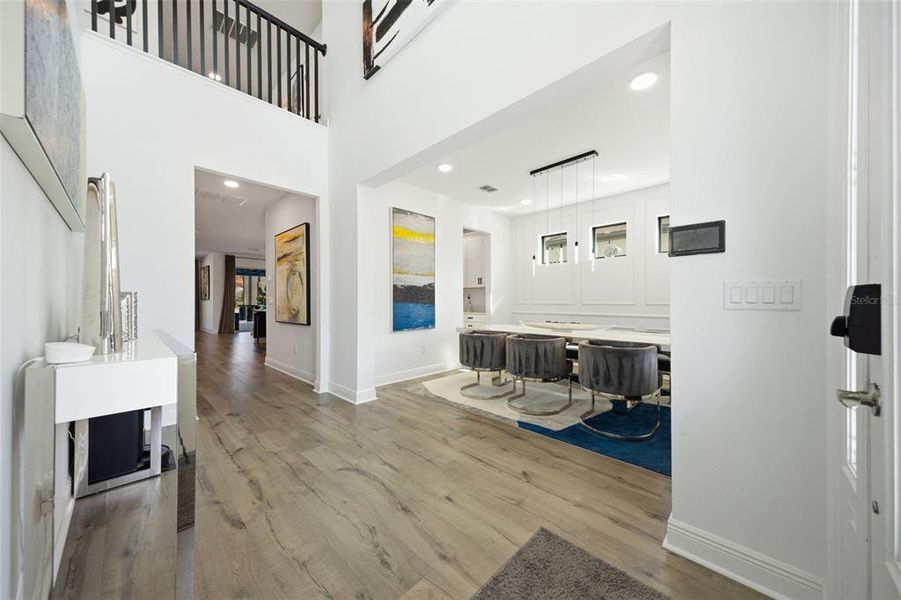 Furnished interior view inside a new home in Whispering Oaks Preserve, Wesley Chapel (Image 44). Furnished interior view inside a new home in Whispering Oaks Preserve, Wesley Chapel (Image 44).