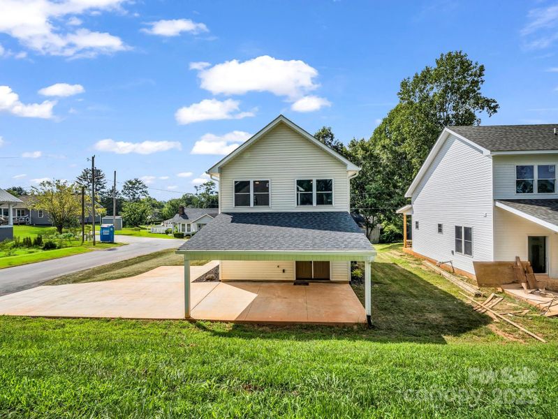 Front exterior of a new home in , Spindale, NC, highlighting curb appeal (Image 19).