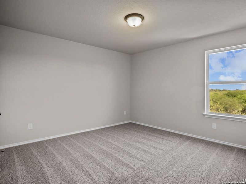 Spacious, unfurnished interior of a new home in Horizon Pointe, Converse (Image 29). Spacious, unfurnished interior of a new home in Horizon Pointe, Converse (Image 29).