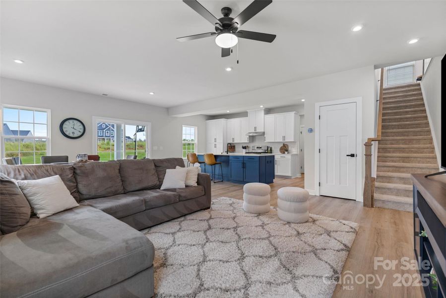 Furnished interior view inside a new home in , Spartanburg (Image 29).