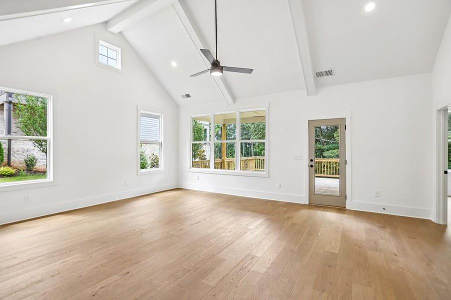 Spacious, unfurnished interior of a new home in , Marietta (Image 41). Spacious, unfurnished interior of a new home in , Marietta (Image 41).