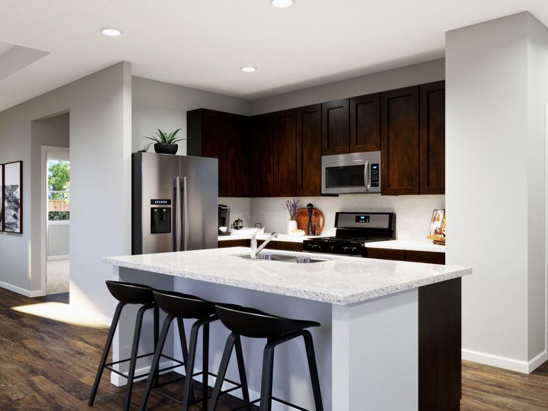 Photos are a representation of the floor plan. Options and interior selections will vary.