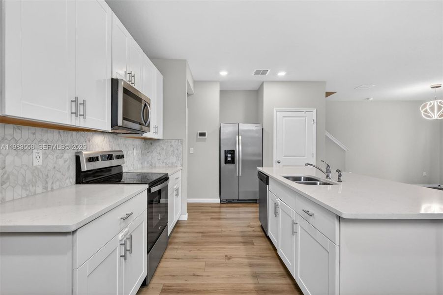 Furnished interior view inside a new home in , Stuart (Image 7). Furnished interior view inside a new home in , Stuart (Image 7).